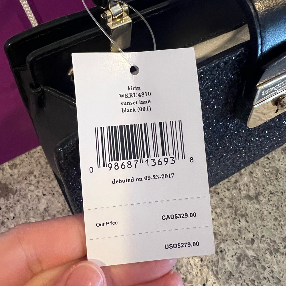 Kate Spade Kirin Small Glitter Satchel - Picture 2 of 6